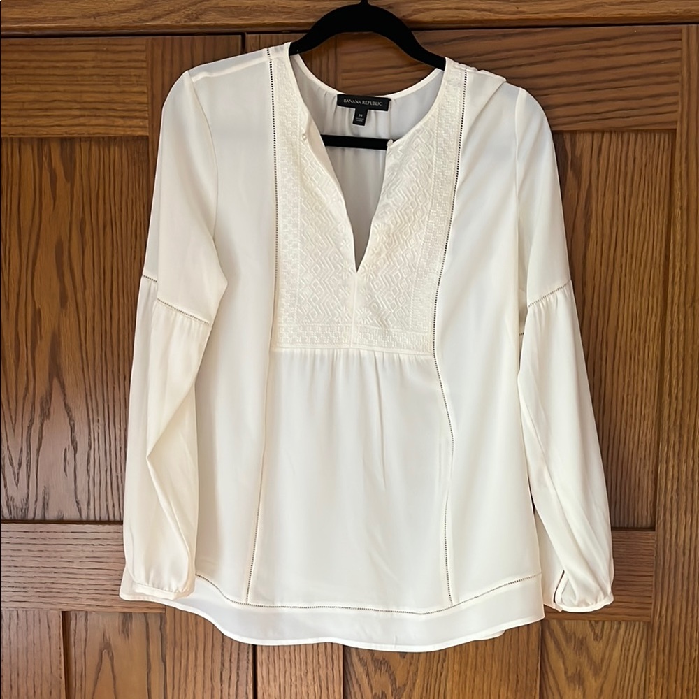 Cream Blouse